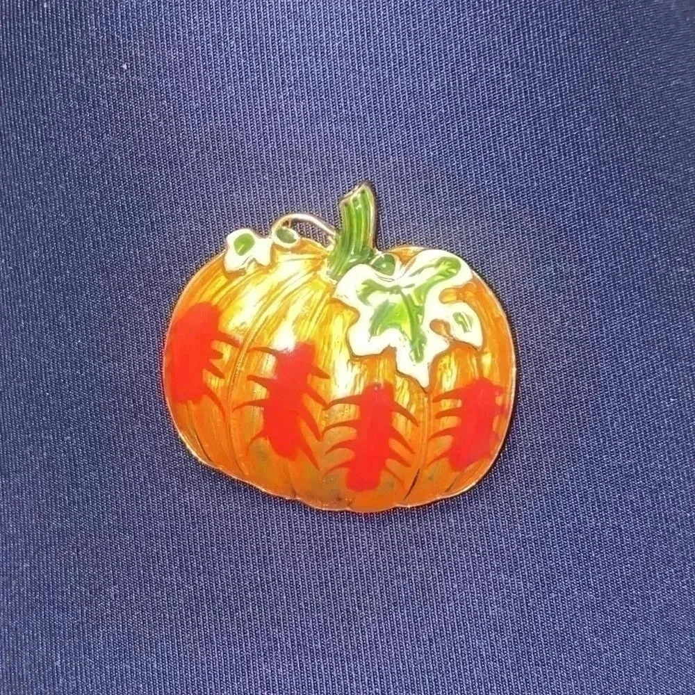 Pumpkin 🎃  brooch